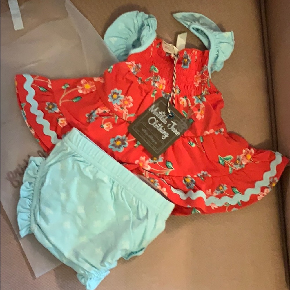 Dress with bloomers